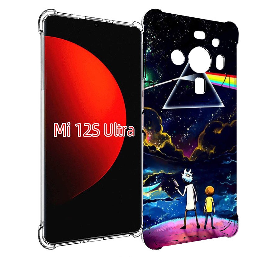 

Чехол MyPads рик и морти в космосе для Xiaomi 12S Ultra, Прозрачный, Tocco