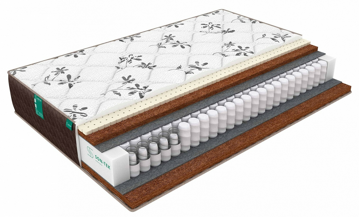 фото Матрас sleeptek duplex softstrong cocos 120х200