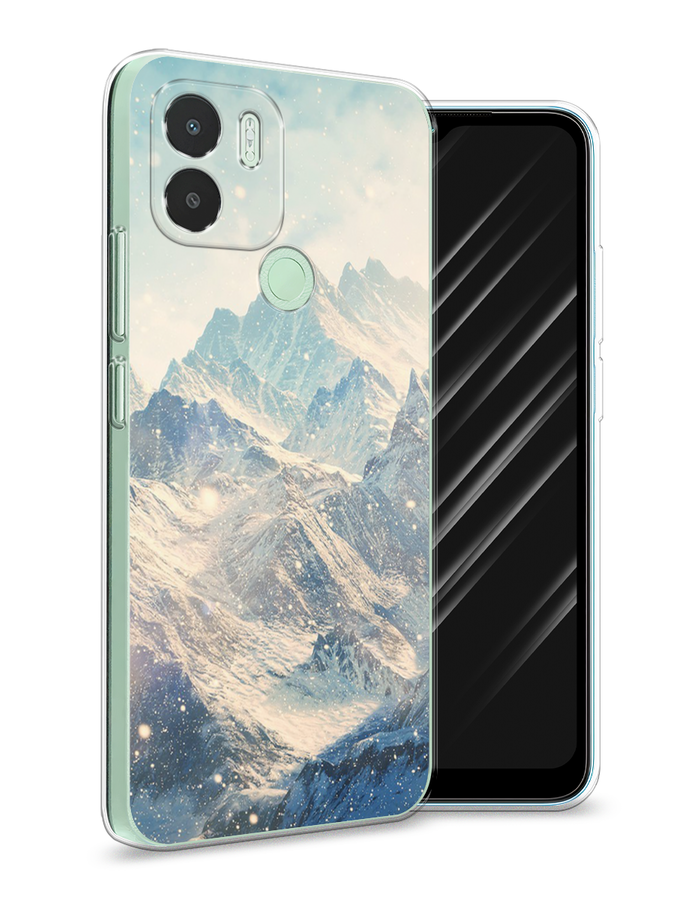 

Чехол Awog на Xiaomi Redmi A1+/Redmi A2+, Poco C51/C50 "Горы 4", Бирюзовый, 319450-1