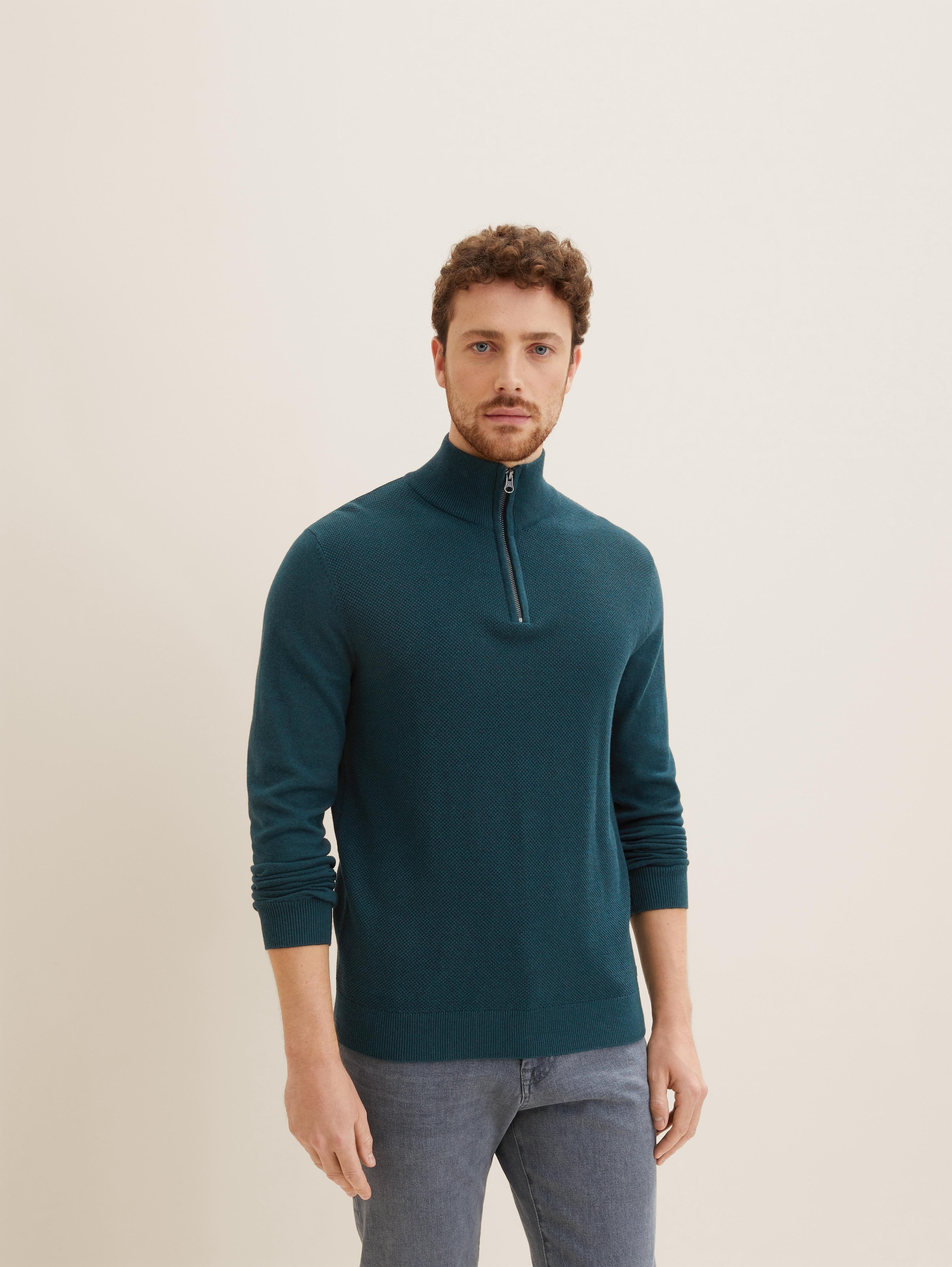 

Джемпер мужской TOM TAILOR 1034615 зеленый S, 1034615