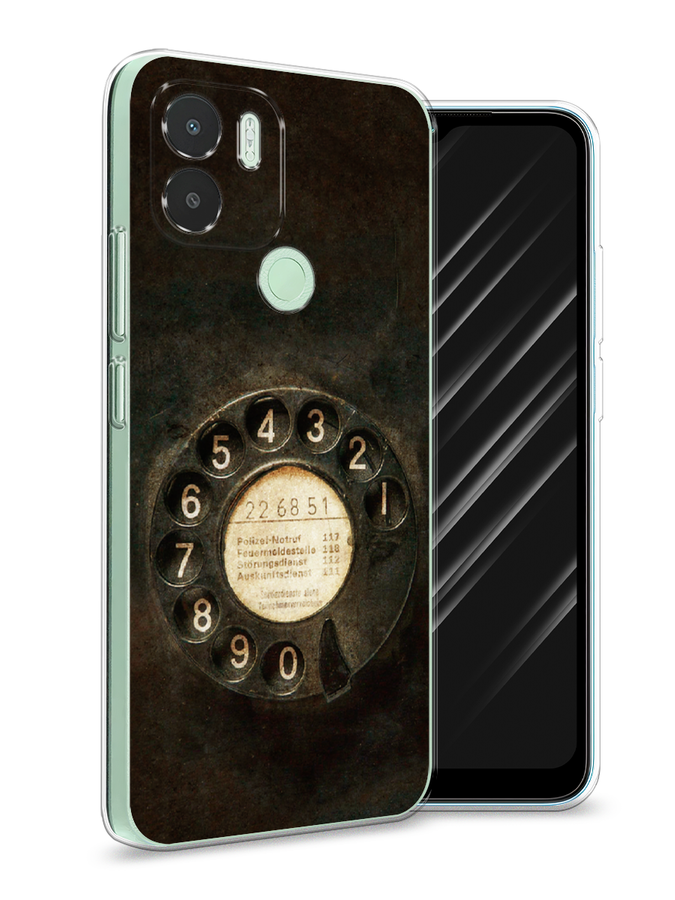 

Чехол Awog на Xiaomi Redmi A1+/Redmi A2+, Poco C51/C50 "Старинный телефон", Коричневый;бежевый;черный, 319450-1