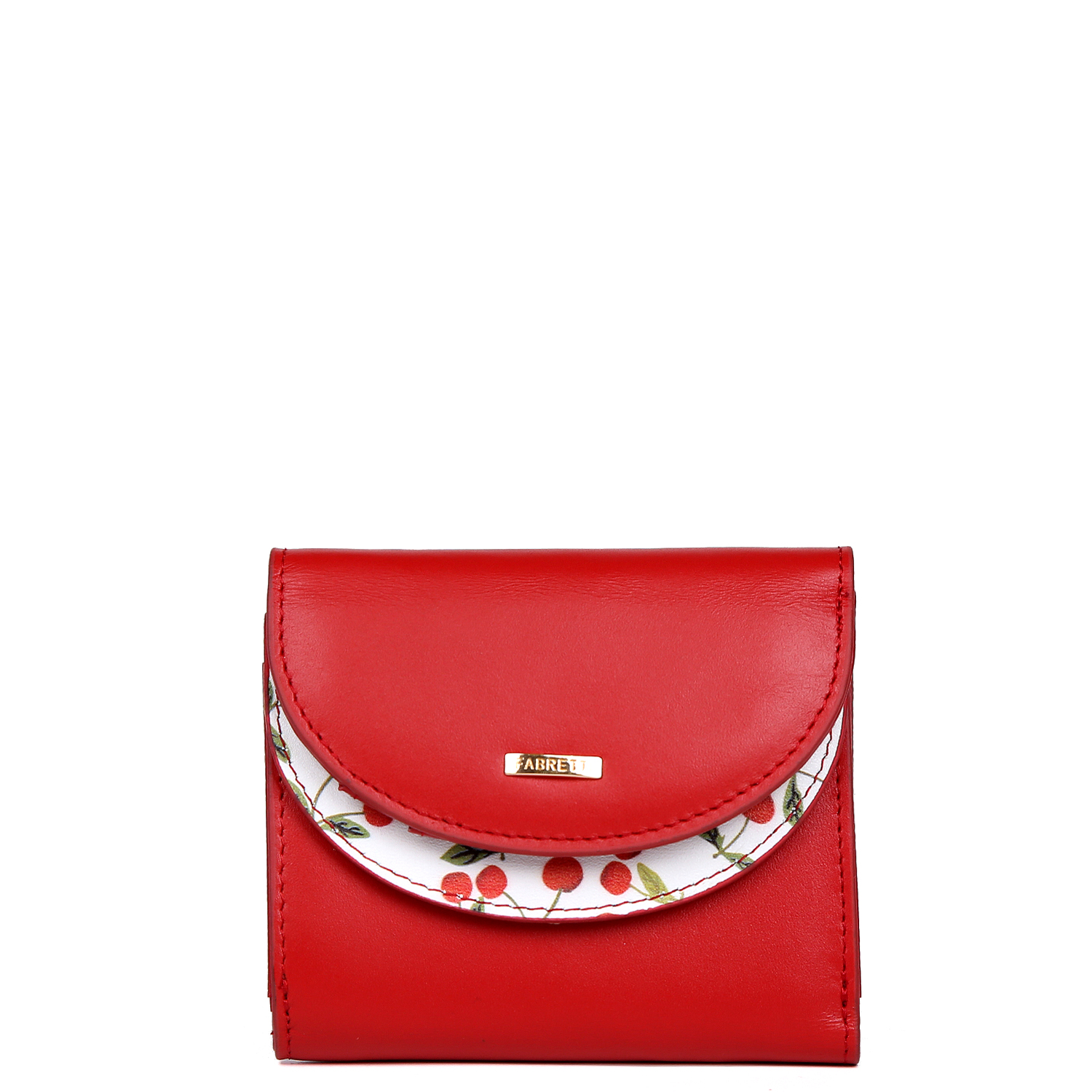 

Кошелек женский FABRETTI FA007NPcherry-4, красный, FA007NPcherry-4