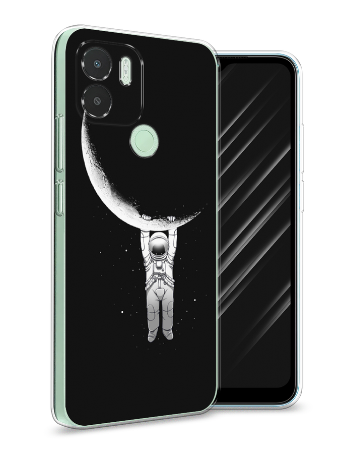 

Чехол Awog на Xiaomi Redmi A1+/Redmi A2+, Poco C51/C50 "Космонавт", Белый;черный, 319450-1