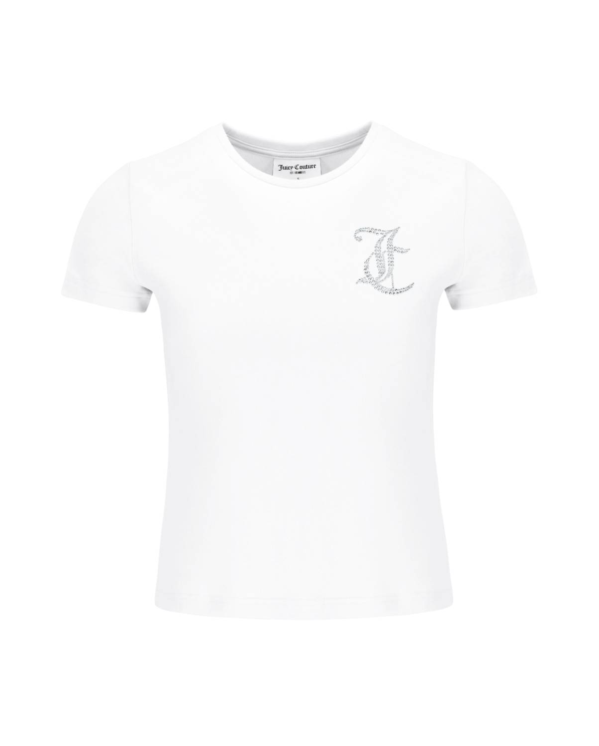 

Футболка женская Juicy Couture JCWC122079/117 белая 48 RU, Белый, JCWC122079/117