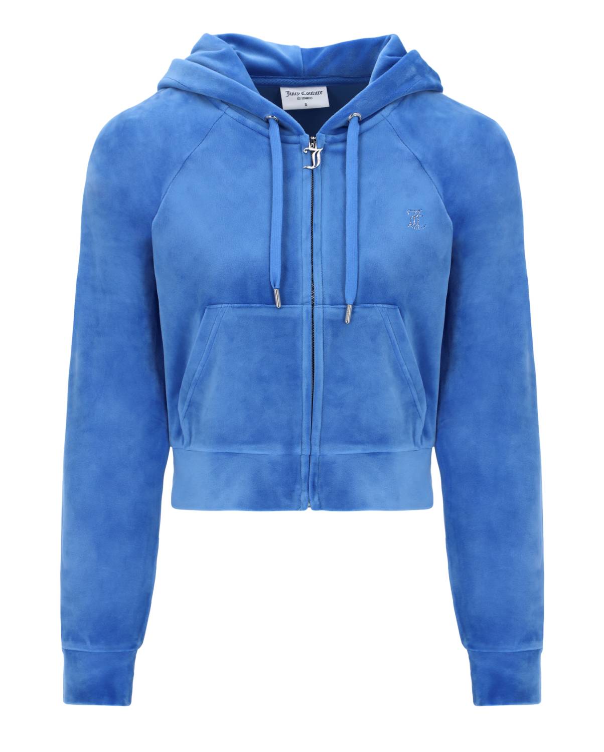 

Толстовка женская Juicy Couture JCWA122075/303 синяя 48 RU, JCWA122075/303
