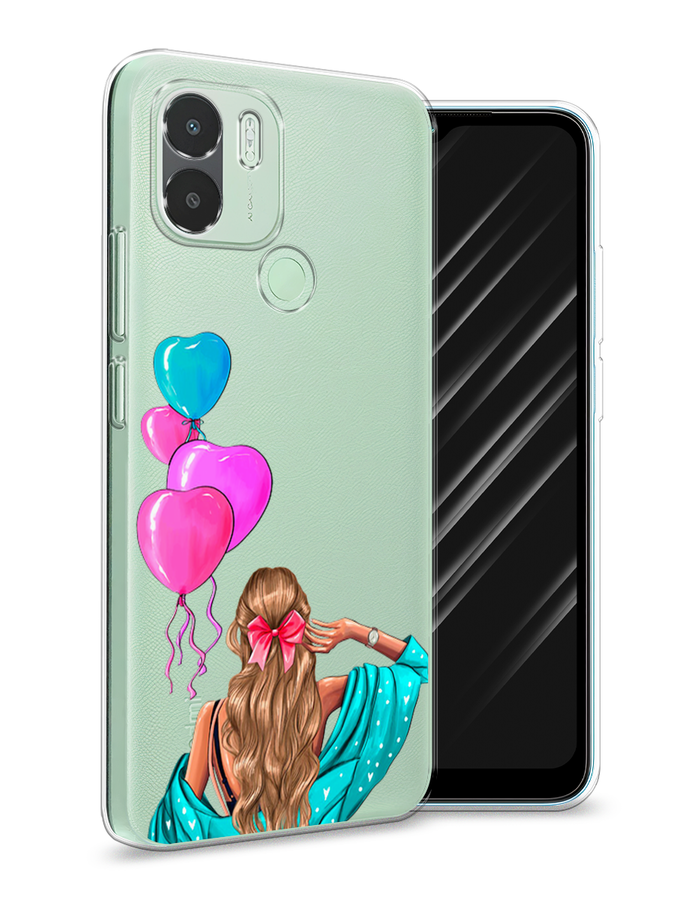 

Чехол Awog на Xiaomi Redmi A1+/Redmi A2+, Poco C51/C50 "День Рождения", Голубой;розовый;бежевый, 319450-1