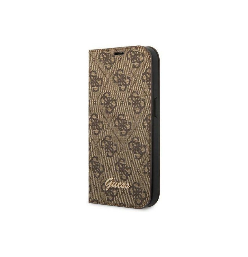 

Чехол-книжка CG Mobile Guess PU 4G Script metal logo Booktype iPhone 14 Pro, Коричневый, PU 4G Script metal logo Booktype