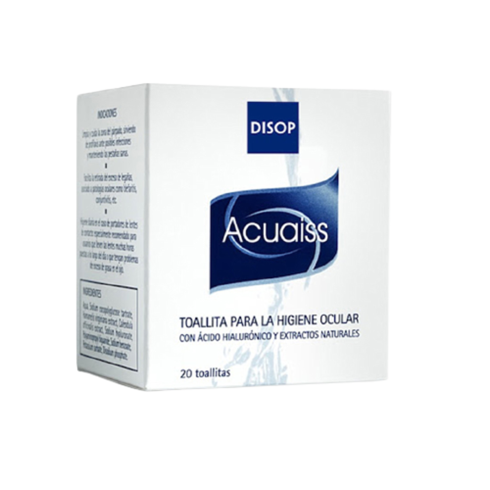 фото Салфетки очищающие disop acuaiss cleansing wipes 15 мл