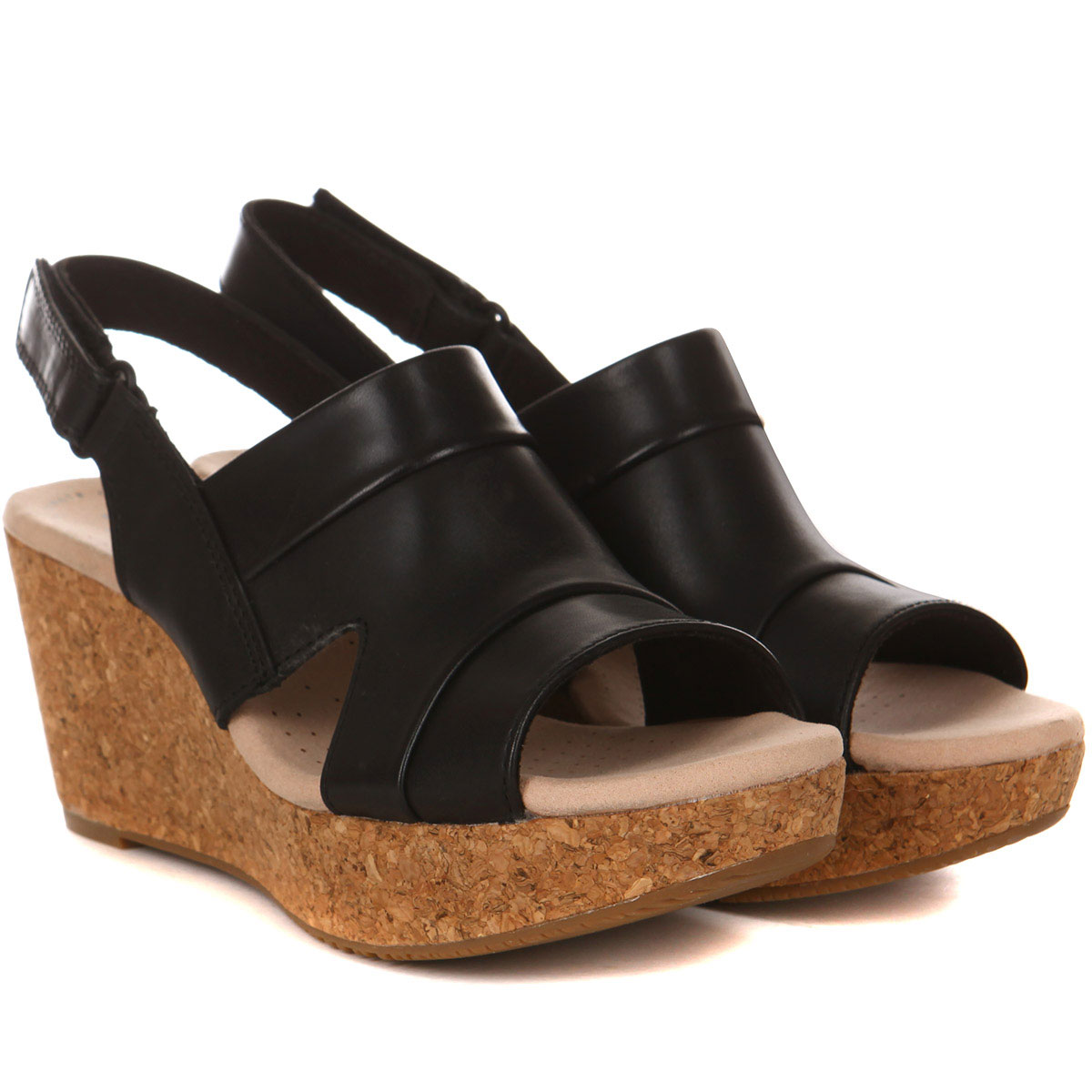 

Босоножки женские Clarks Annadel Ivory черные 36 EU, Annadel Ivory