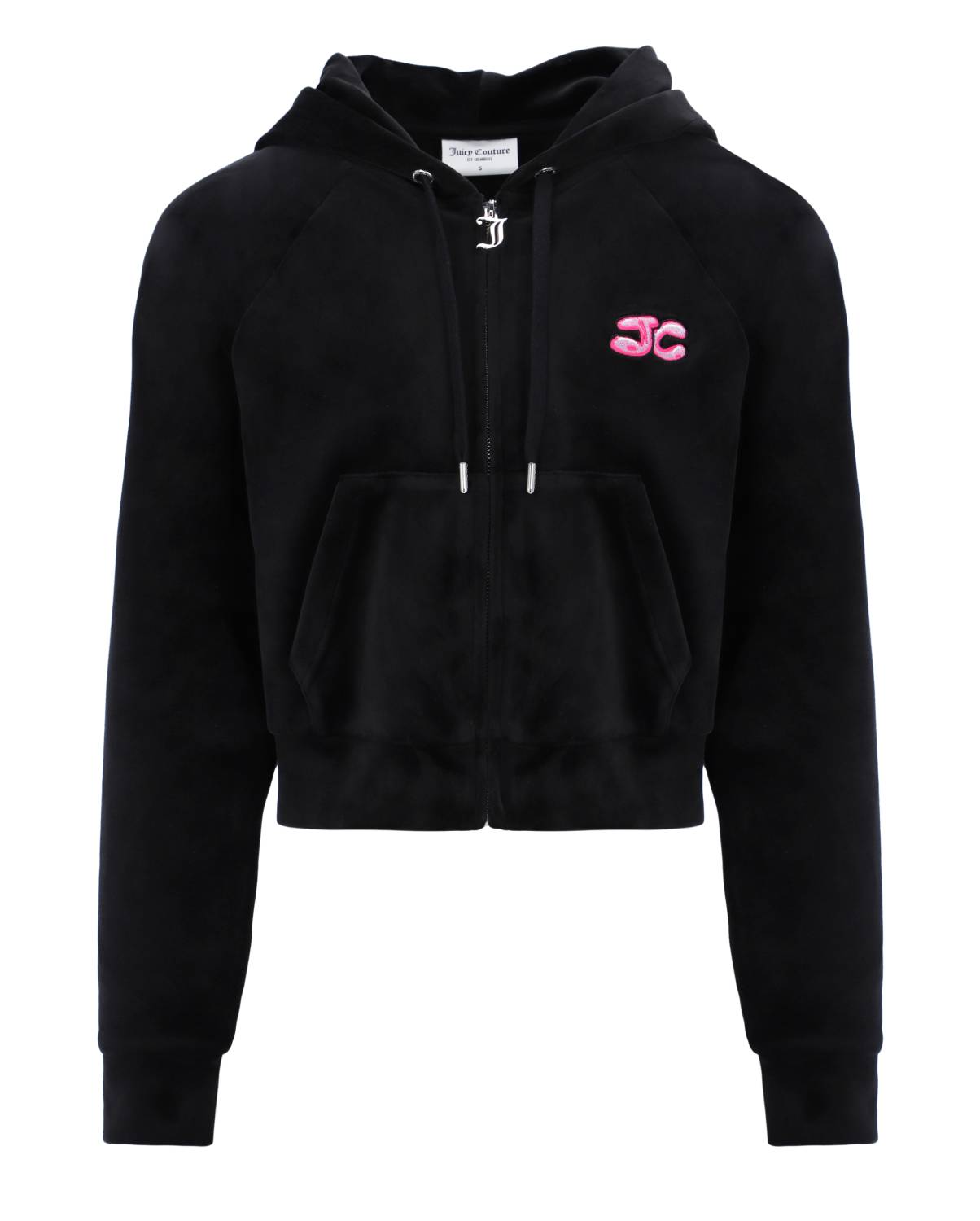 

Толстовка женская Juicy Couture JCWA122071/101 черная 42 RU, Черный, JCWA122071/101