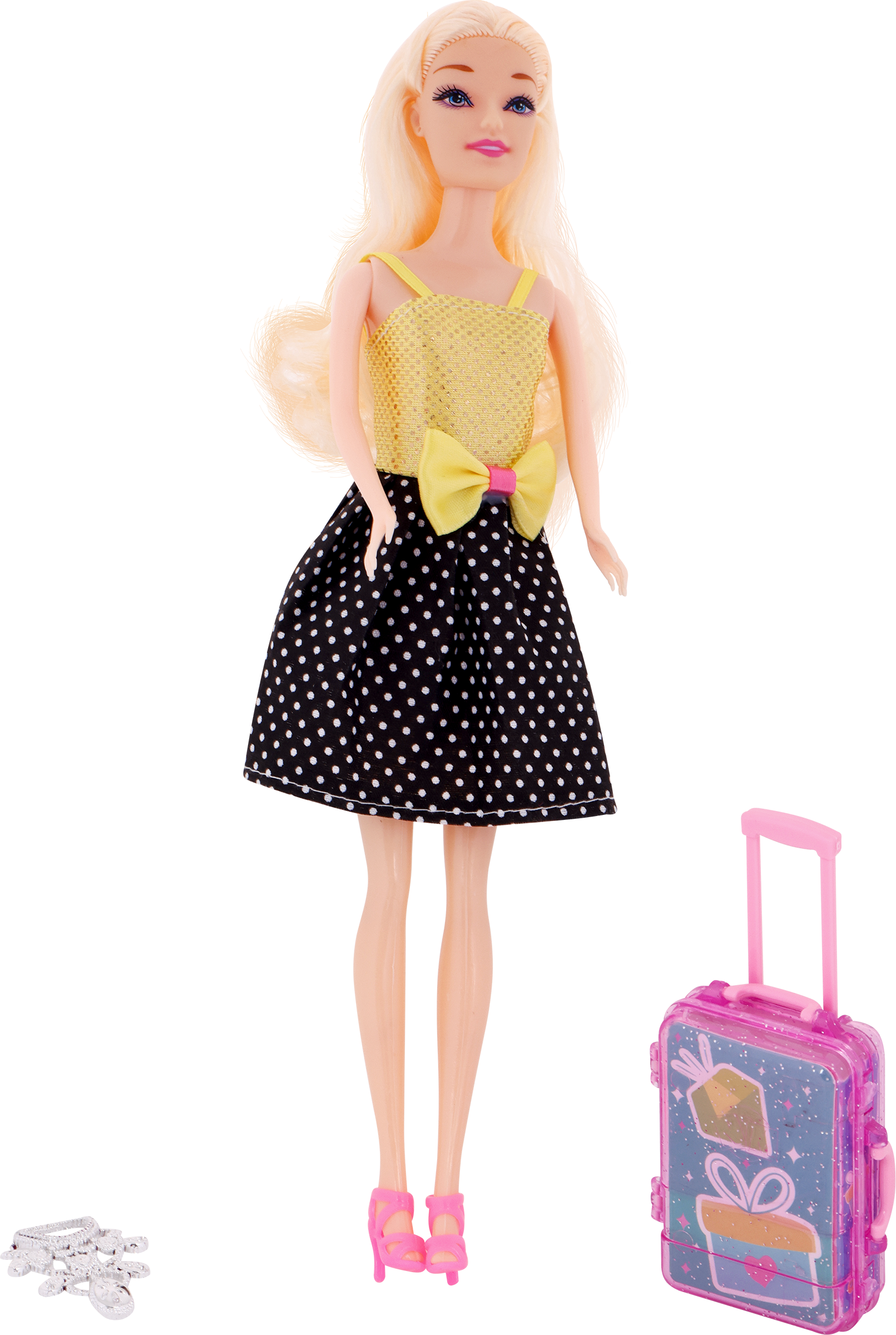 Кукла Bigga с аксессуарами 3 предмета в ассортименте (цвет по наличию)