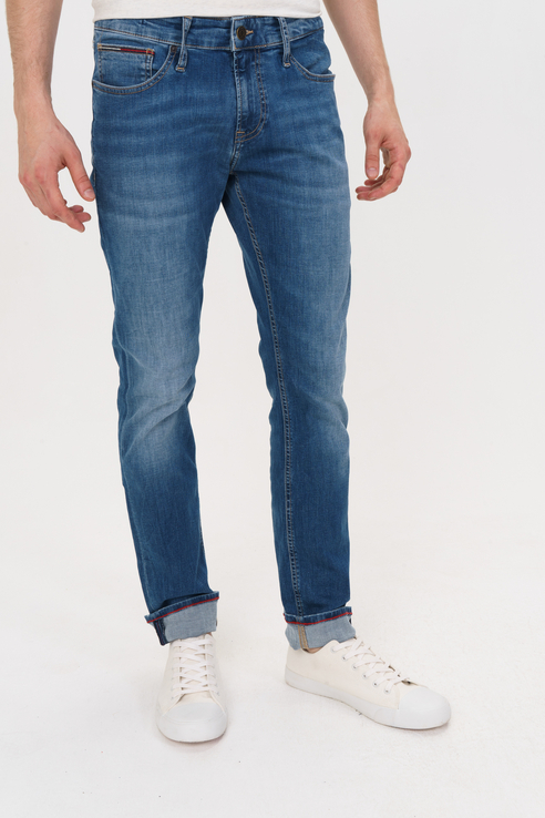 фото Джинсы мужские tommy jeans dm0dm07980 голубые 48-50