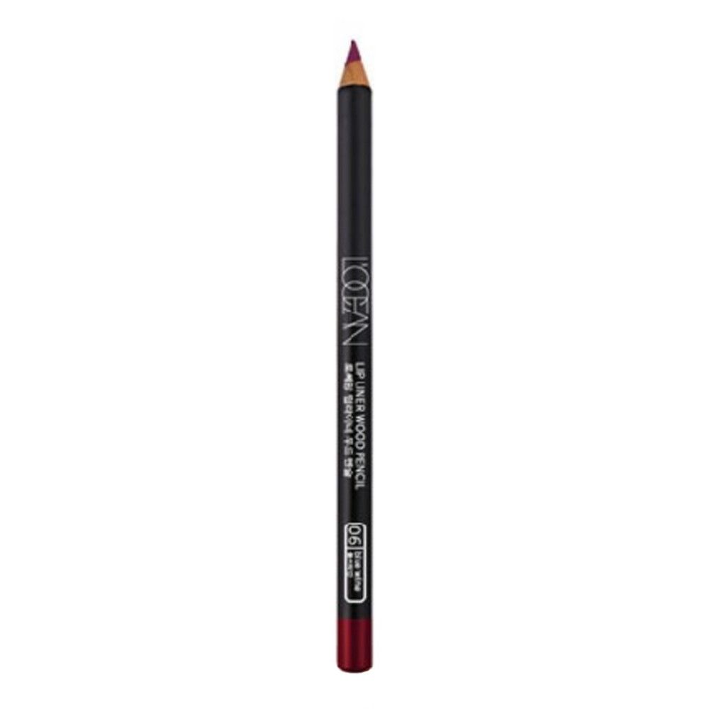 Карандаш для губ L’ocean Lipliner Wood Pencil 06, Blue Wine карандаш для глаз parisa cosmetics neon тон 609 cobalt blue 1 2 г