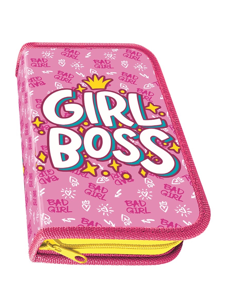 

Пенал Пчелка Girl boss 2024 1 секция 190х115, Разноцветный, ПО-02/gb