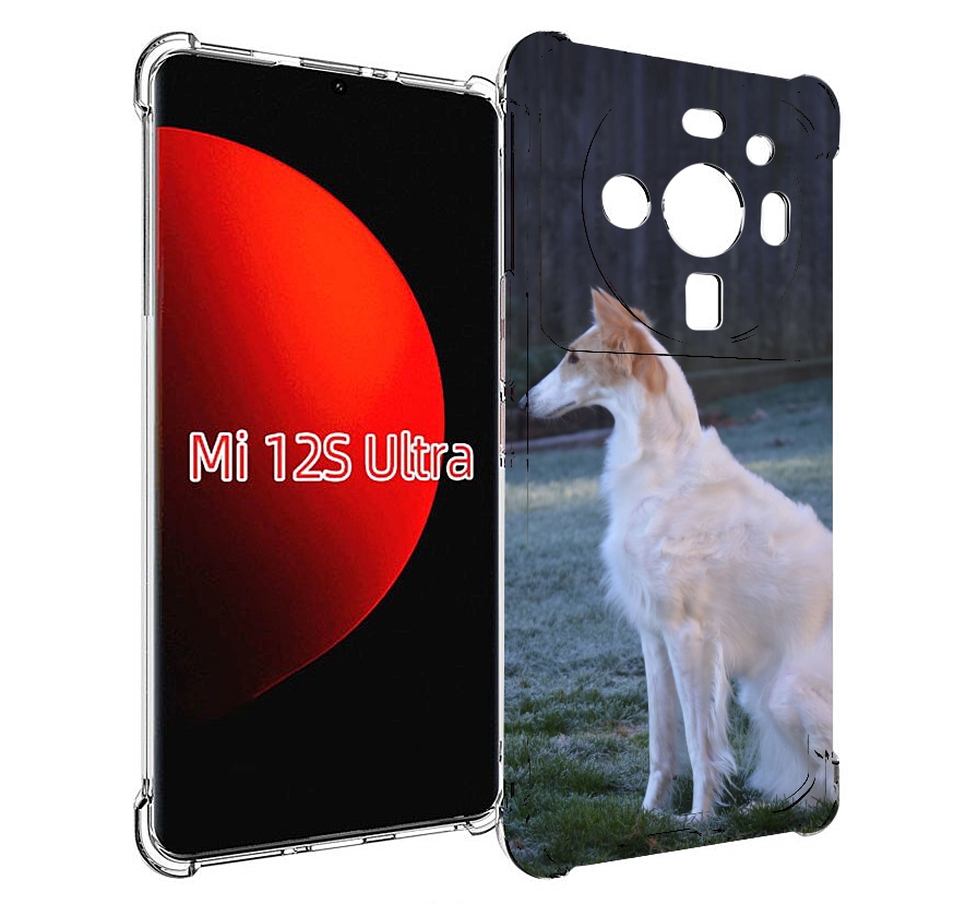 

Чехол MyPads русская псовая борзая для Xiaomi 12S Ultra, Прозрачный, Tocco