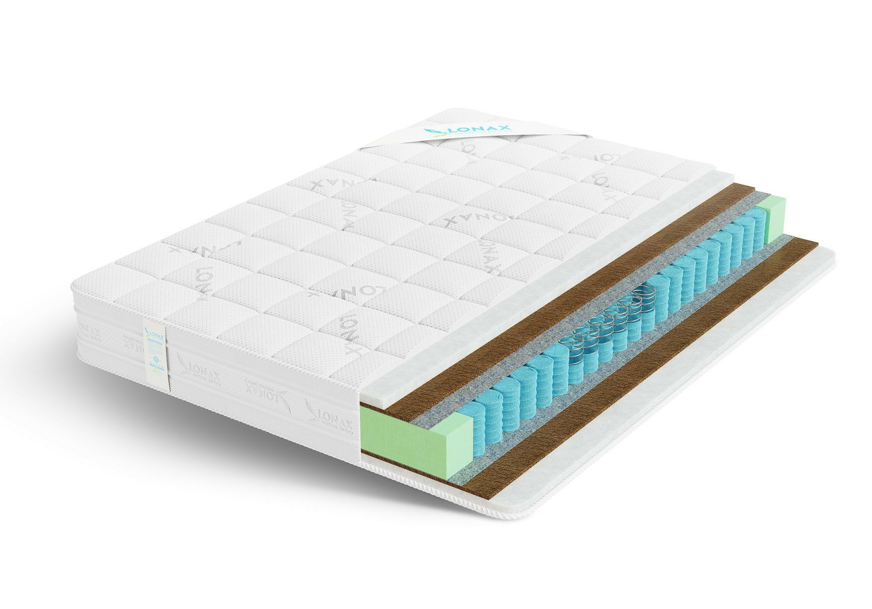 

Матрас Lonax Strutto Cocos TFK 200x215, Strutto Cocos TFK