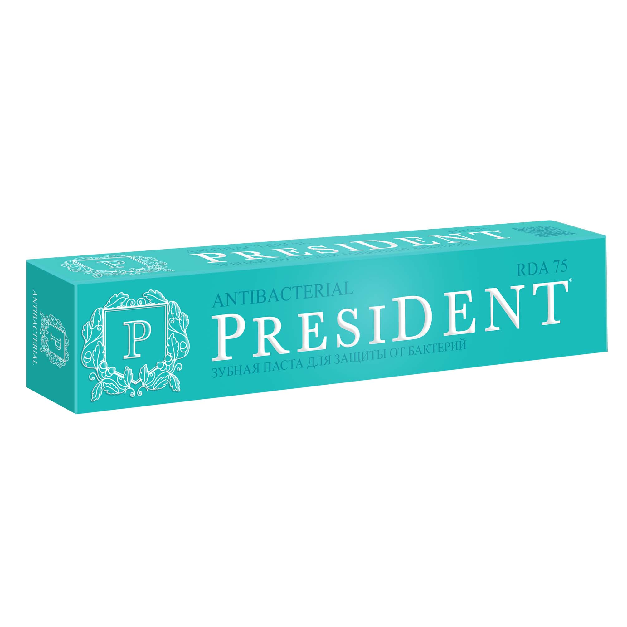 

Зубная паста President Antibacterial 75 г