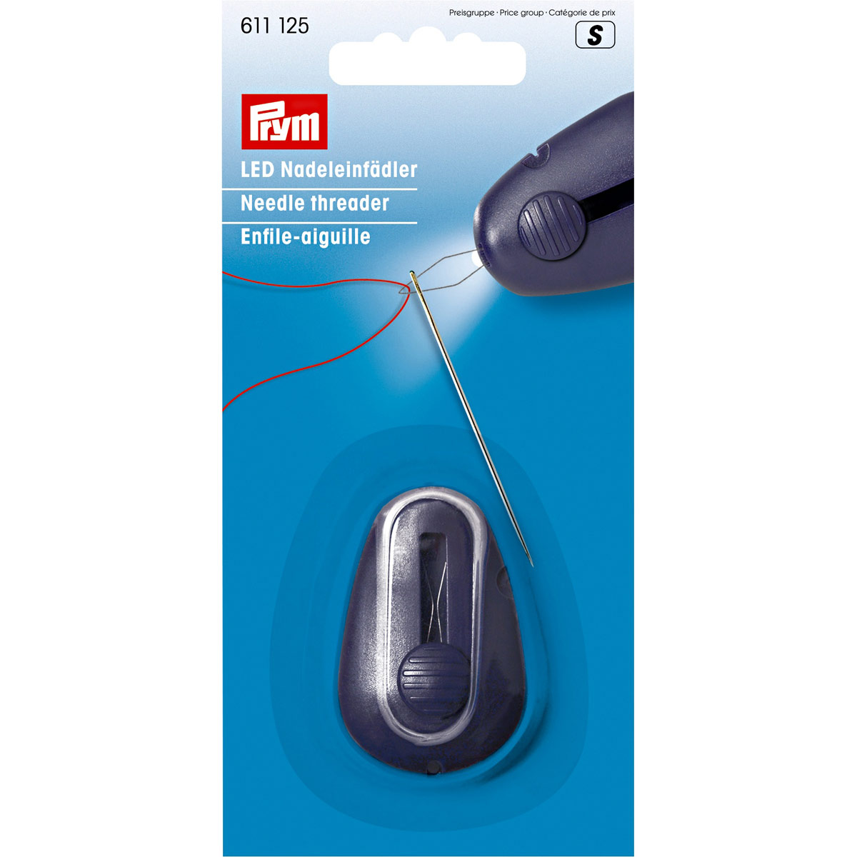 

611125 Нитевдеватель LED 1 шт Prym