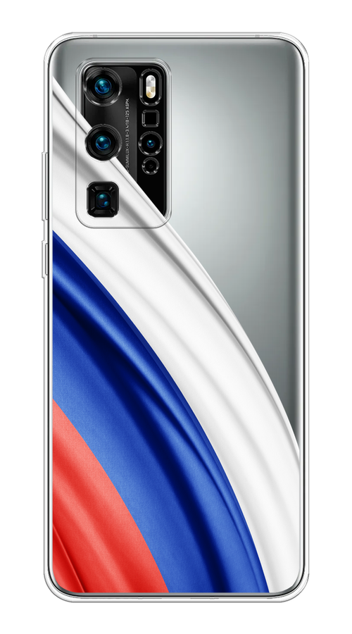 

Чехол на Huawei P40 Pro "Флаг России уголок", Белый;синий;красный;прозрачный, 610950-1