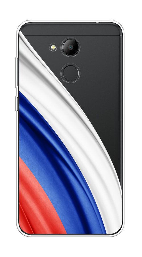 

Чехол на Honor 6C Pro "Флаг России уголок", Белый;синий;красный;прозрачный, 63850-1