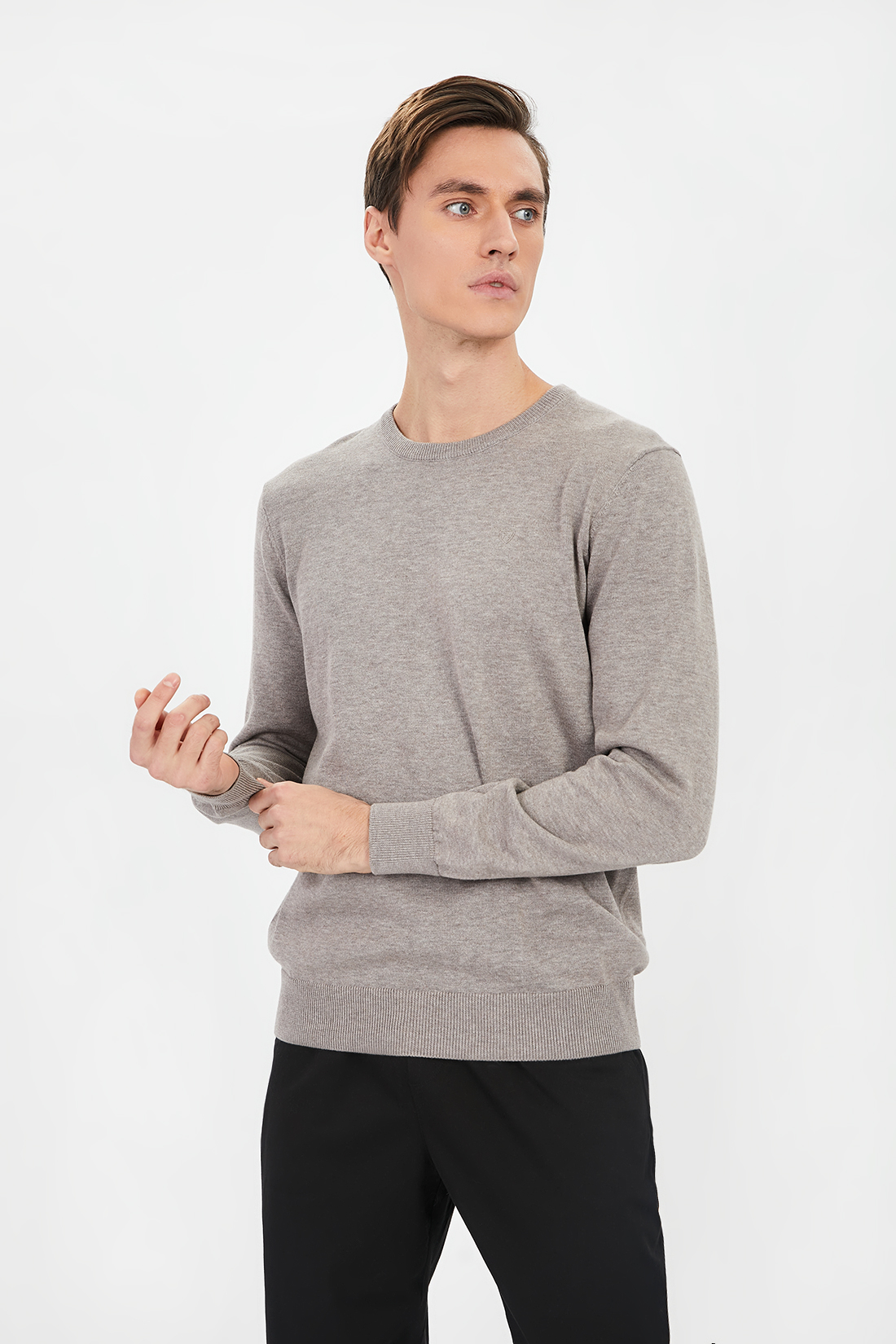 

Джемпер мужской B631202 Baon хаки 2XL, Зеленый, B631202