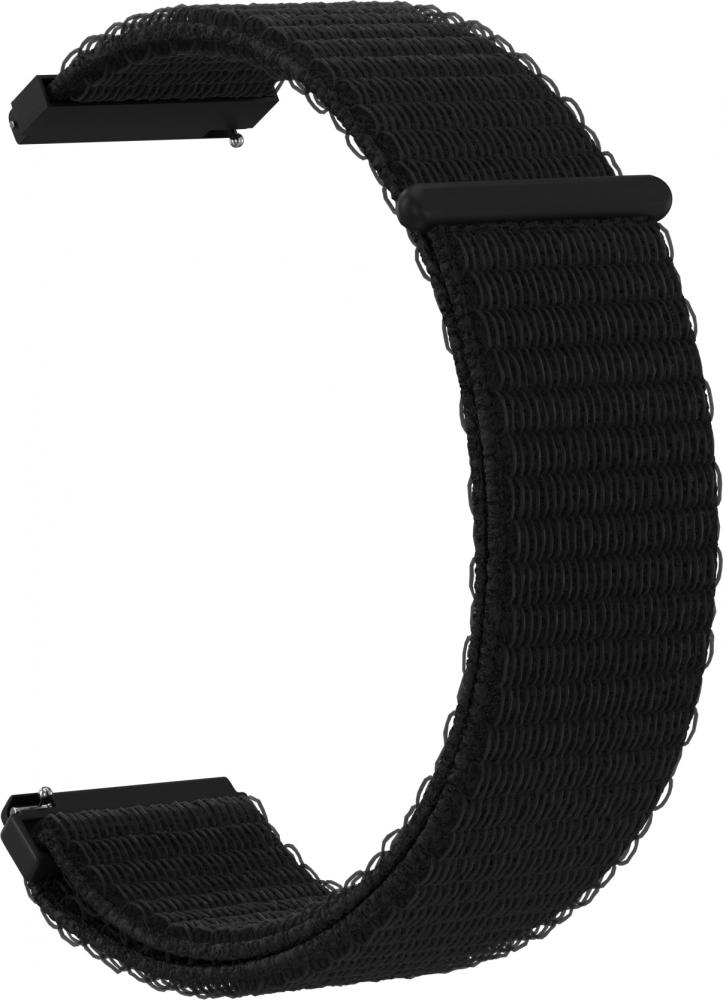 

Ремешок нейлоновый GSMIN Woven Nylon 22 для Amazfit Stratos 2 (Черный)