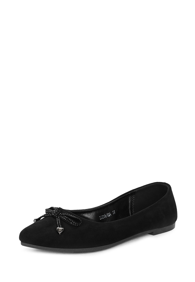 фото Балетки женские t.taccardi zs21a-12a черные 36 ru