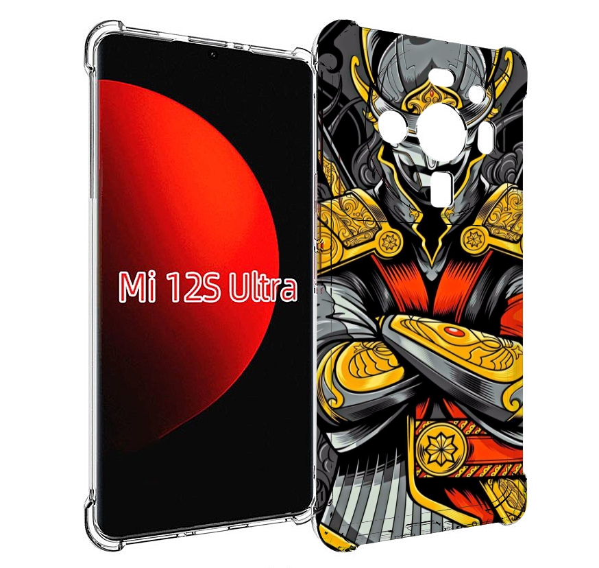 

Чехол MyPads самурай для Xiaomi 12S Ultra, Прозрачный, Tocco