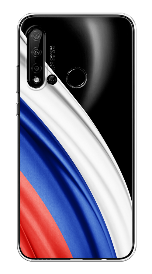 

Чехол на Huawei P20 Lite 2019/Nova 5i "Флаг России уголок", Белый;синий;красный;прозрачный, 69750-1
