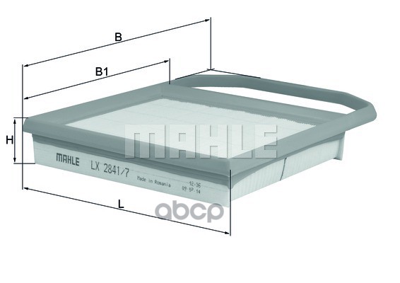 

Воздушный фильтр Mahle/Knecht для Mercedes-Benz A205, S205, W205 2014- LX2841/7