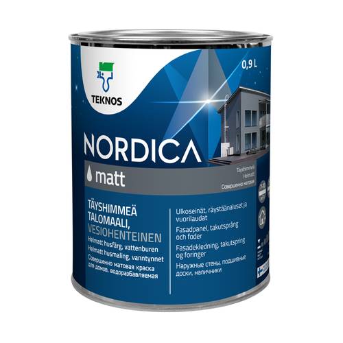 

Teknos NORDICA MATT (0,9 л База 1 )