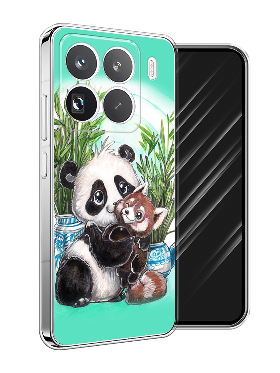 

Чехол Awog на Xiaomi 15 Pro "Друзья зверята", Бирюзовый;белый;черный, 323750-1