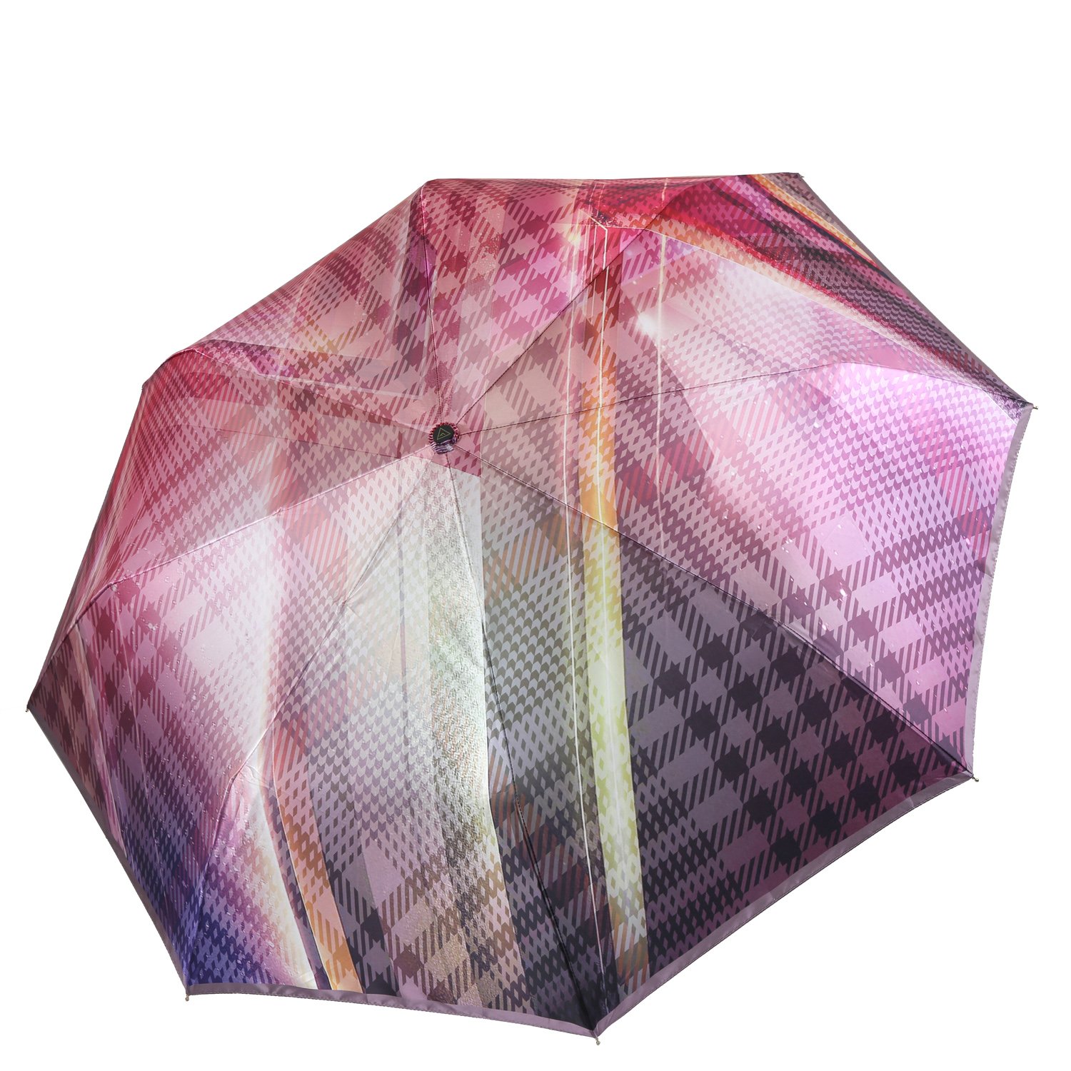 Зонт складной женский автоматический FABRETTI S-20208-10, фиолетовый
