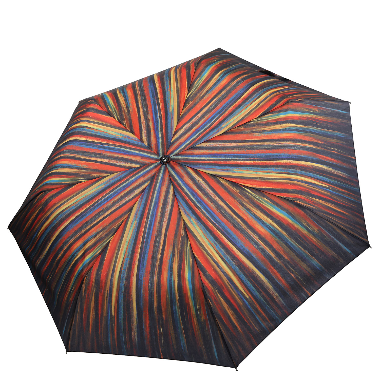 Зонт складной женский автоматический FABRETTI P-20185-6, оранжевый