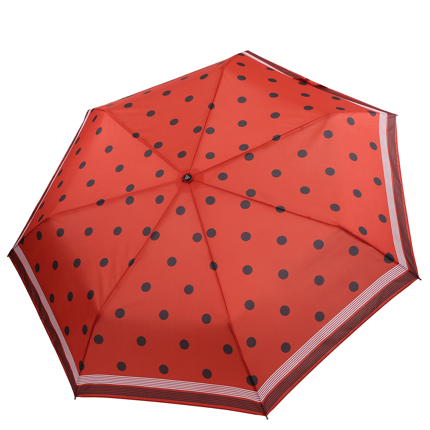 Зонт складной женский автоматический FABRETTI P-20190-4, красный