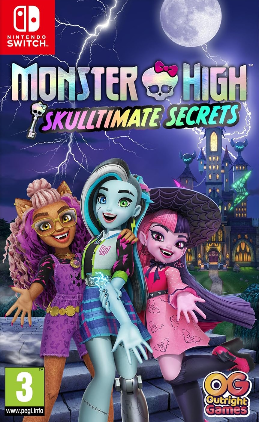 Игра Monster High Skulltimate Secrets Nintendo Switch полностью на иностранном языке 4690₽