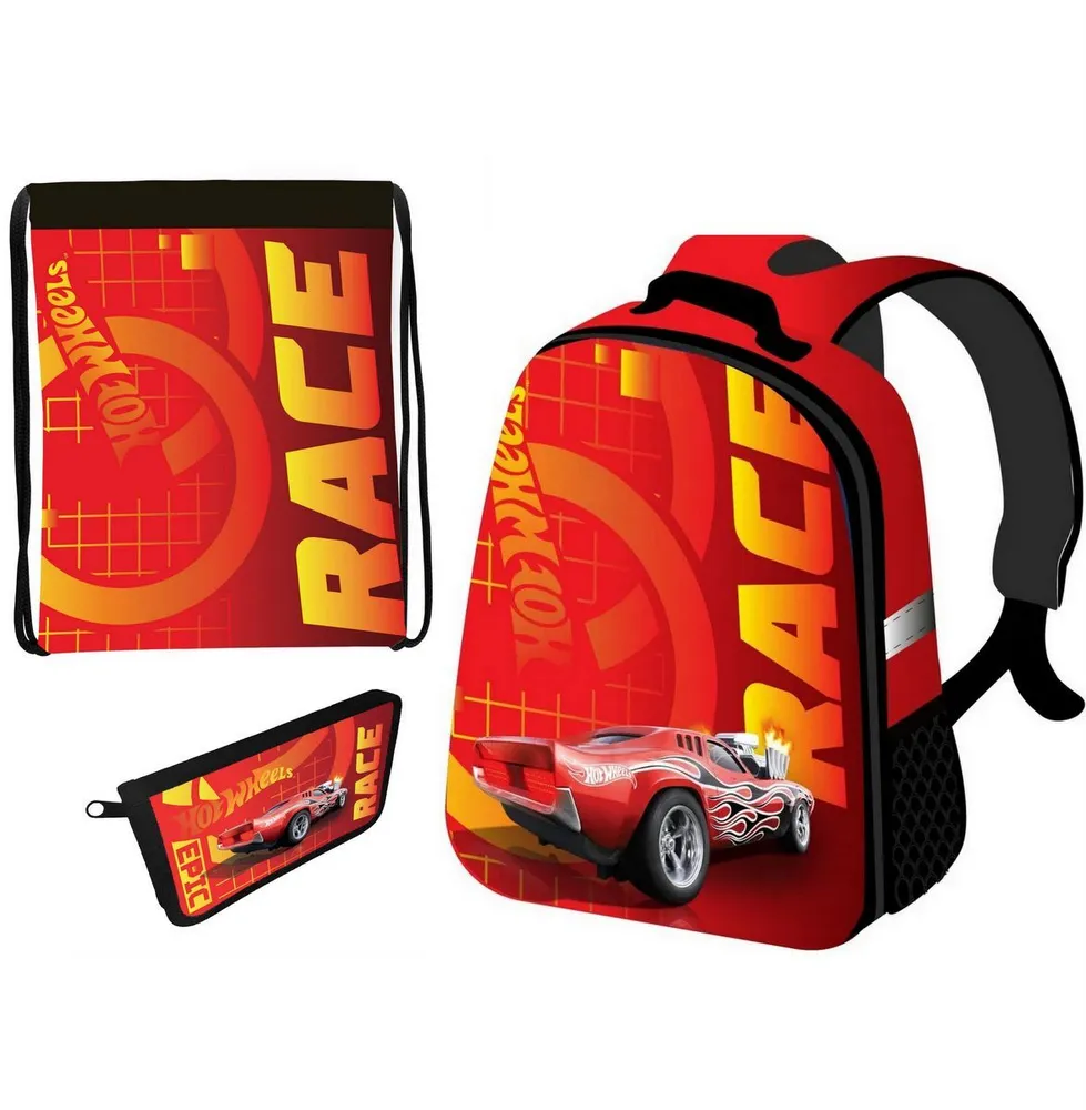 

Детские рюкзаки Centrum HOT WHEELS красный, HOT WHEELS