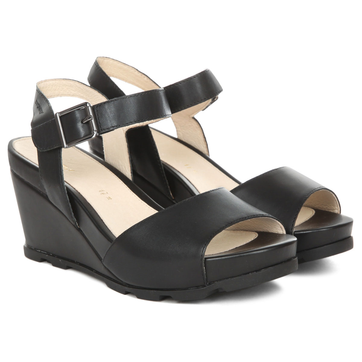 

Босоножки женские Stonefly ANITA 1 CALF 106540 черные 36 EU, ANITA 1 CALF 106540