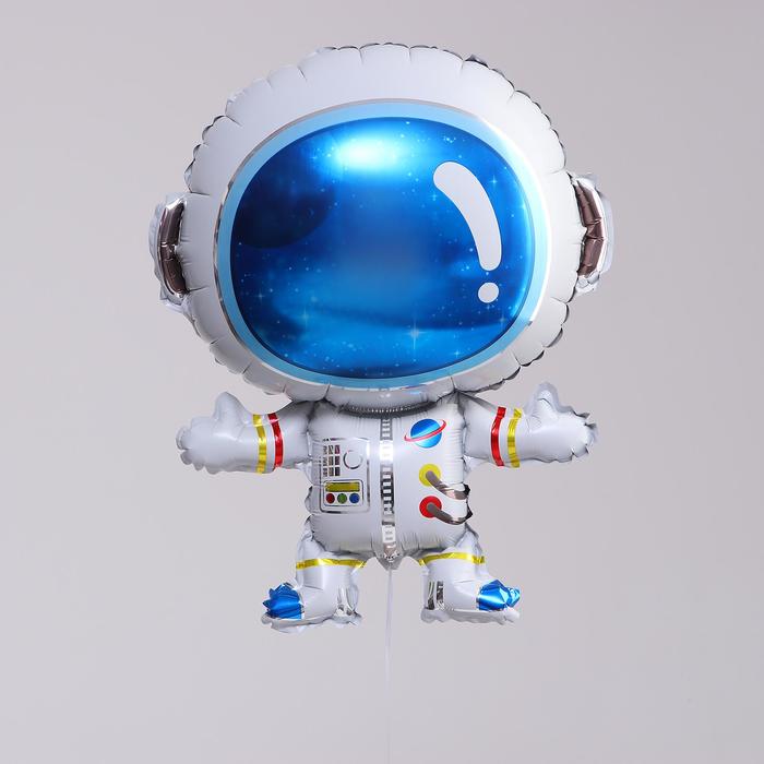 

Шар фольгированный 26" «Космонавт», фигура(5 шт.), Белый