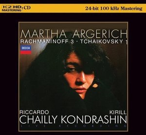 

Martha Argerich: Rachmaninoff & Tchaikovsky Concertos (K2HD Master), 1 CD