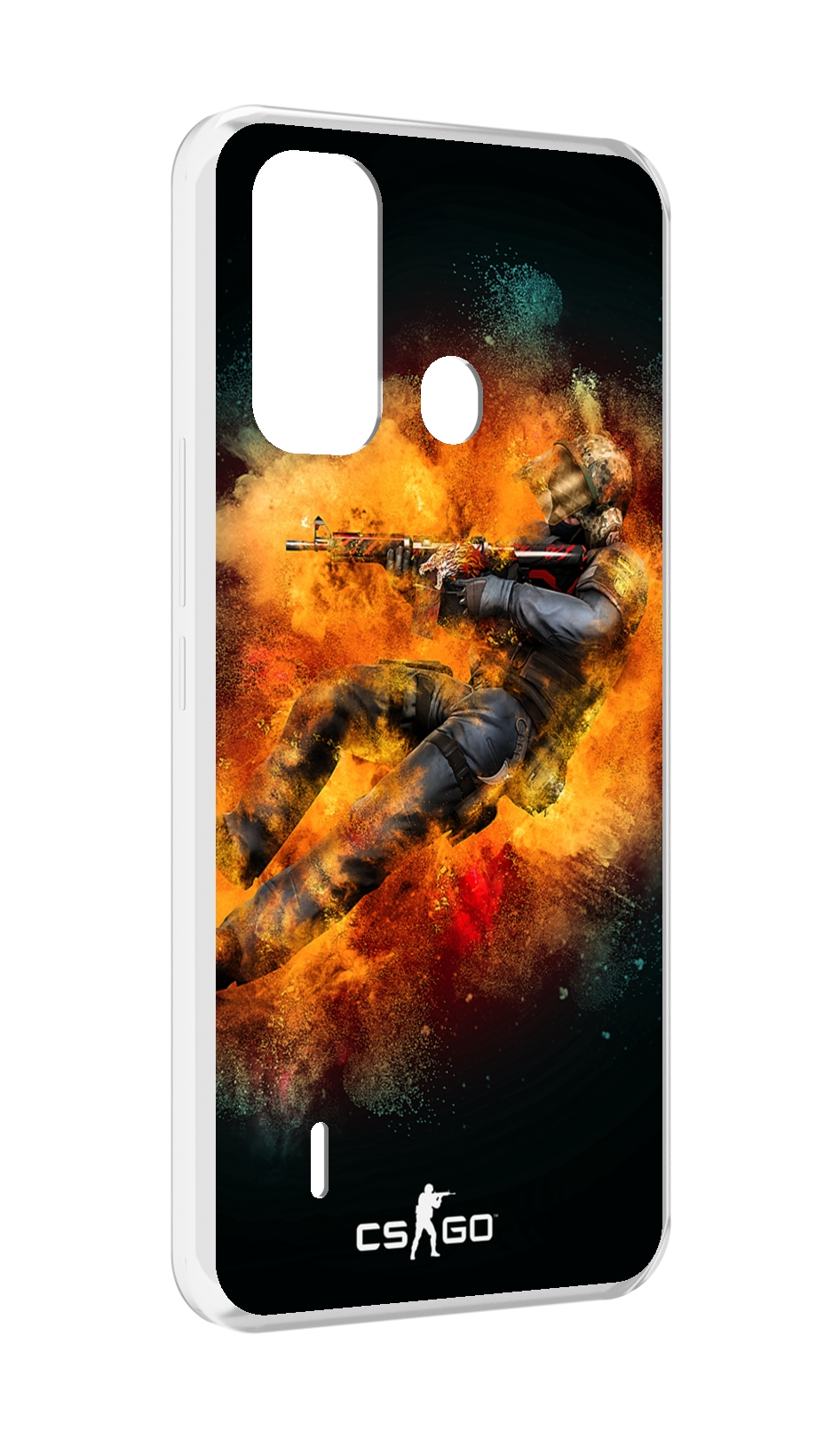 

Чехол MyPads CS-go Контр-террорист для ITEL A49 / A58 / A58 Pro, Прозрачный, Tocco