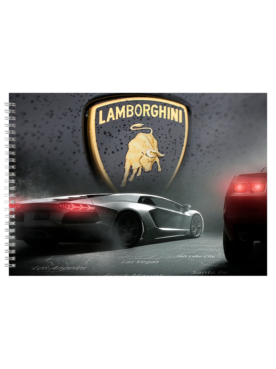 

Альбом для рисования DRABS Машина Lamborghini