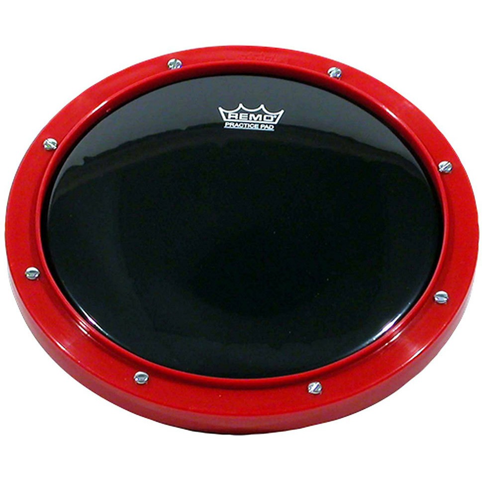 

Пэд тренировочный REMO RT-0006-58 Tunable Practice Pad Red Ambassador Ebony Head, RT-0006-58 Tunable Practice Pad Red Ambassador Ebony Head