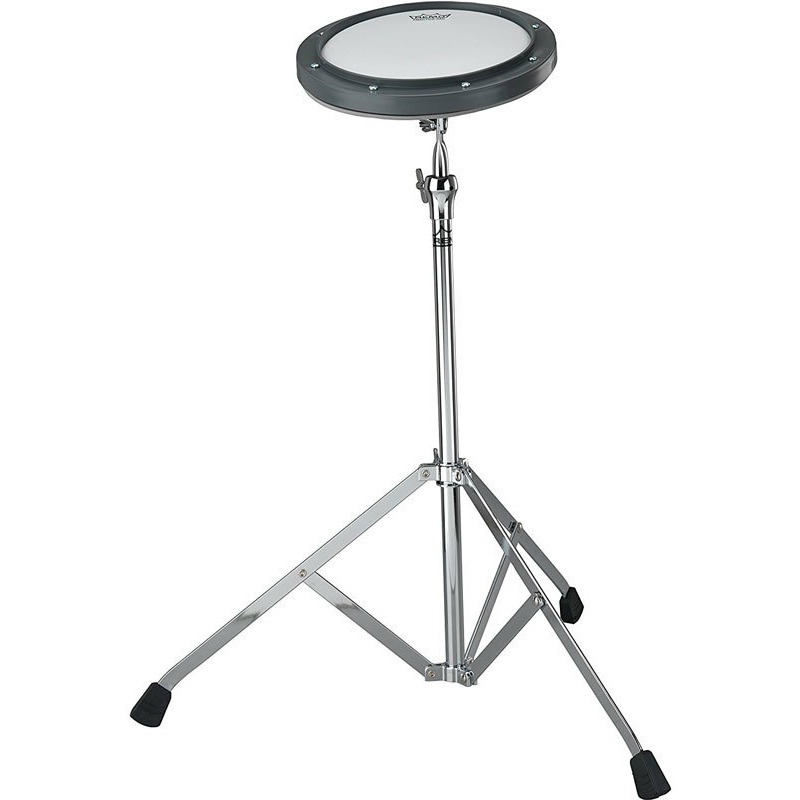 

Тренировочный пэд Remo RT-0008-ST Tunable Practice Pad Gray Ambassador Coated Head, RT-0008-ST Tunable Practice Pad Gray Ambassador Coated Head With Stand
