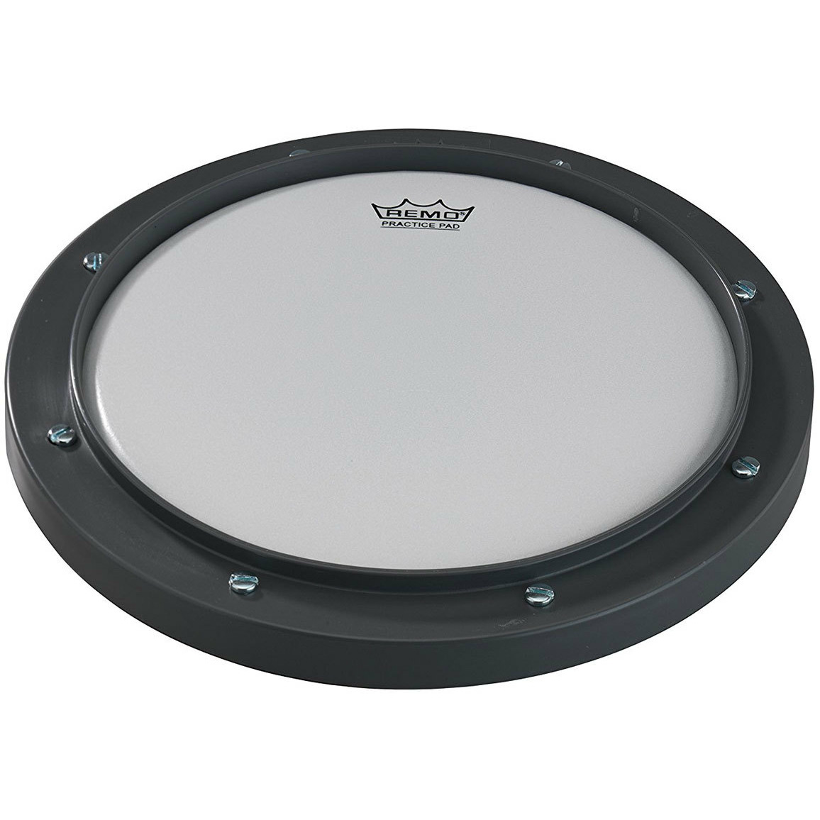 фото Пэд тренировочный remo rt-0010-00 tunable practice pad gray ambassador coated head cremona