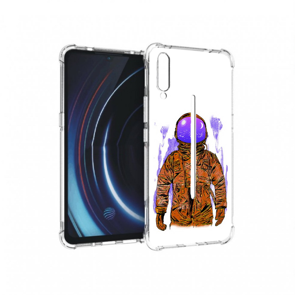 

Чехол MyPads Tocco для Vivo iQOO нарисованный мужчина в скафандре (PT226955.389.510), Прозрачный, Tocco