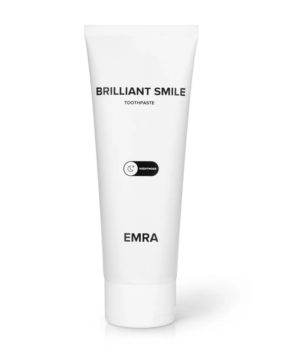 Отбеливающая зубная паста EMRA Brilliant Smile