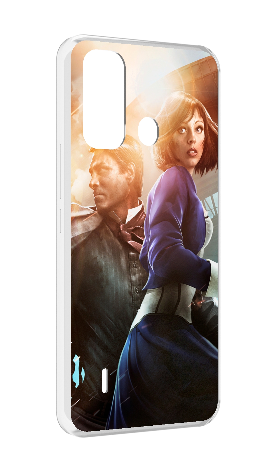 

Чехол MyPads Bioshock Infinite для ITEL A49 / A58 / A58 Pro, Прозрачный, Tocco