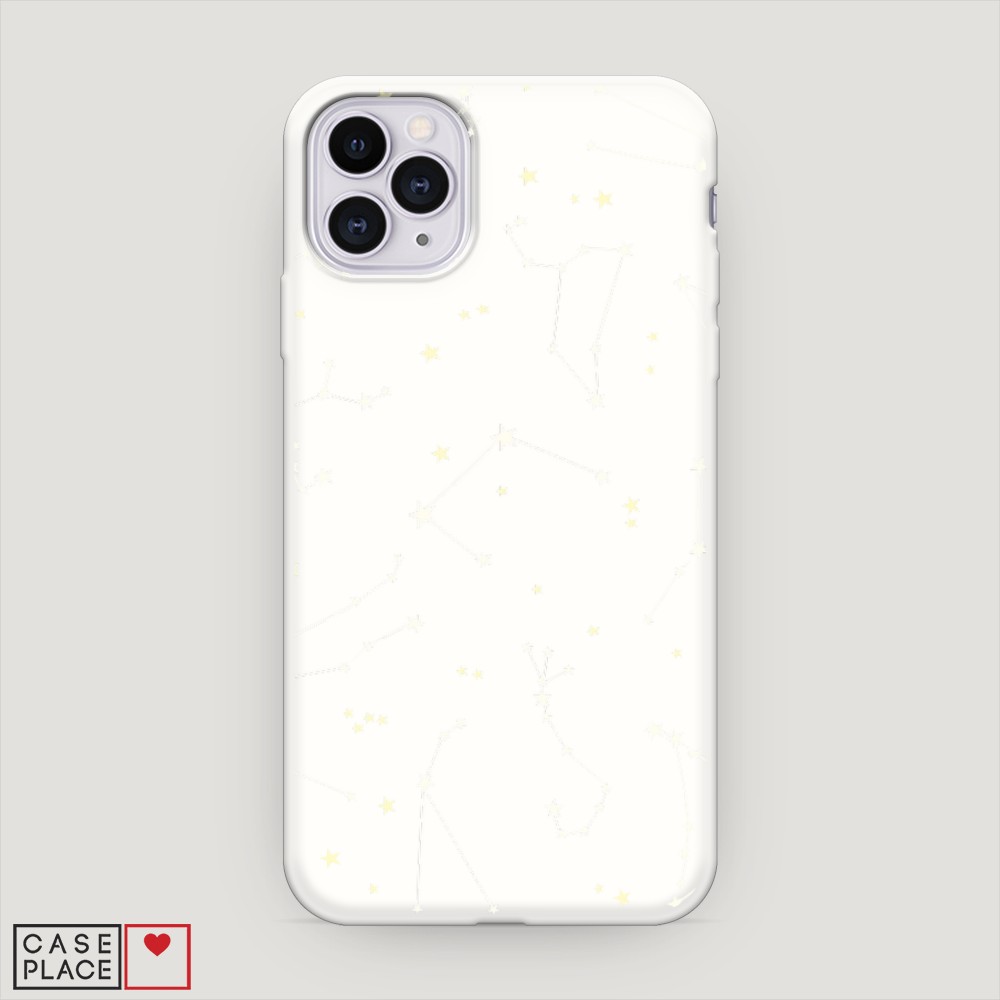 

Матовый силиконовый чехол "Созвездия" на Apple iPhone 11 Pro, 12357-1