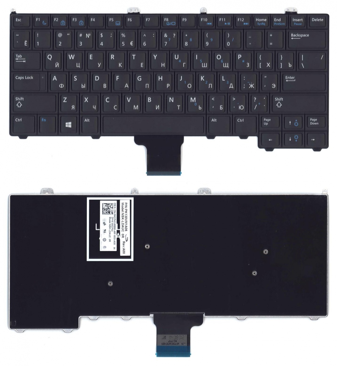 Клавиатура OEM для ноутбука Dell Latitude 7000, E7440, E7240 (100184495V)